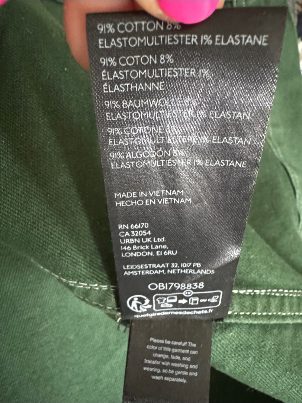 Pilcro Carpenter Green Maxi Skirt Size 2 - Picture 12 of 12